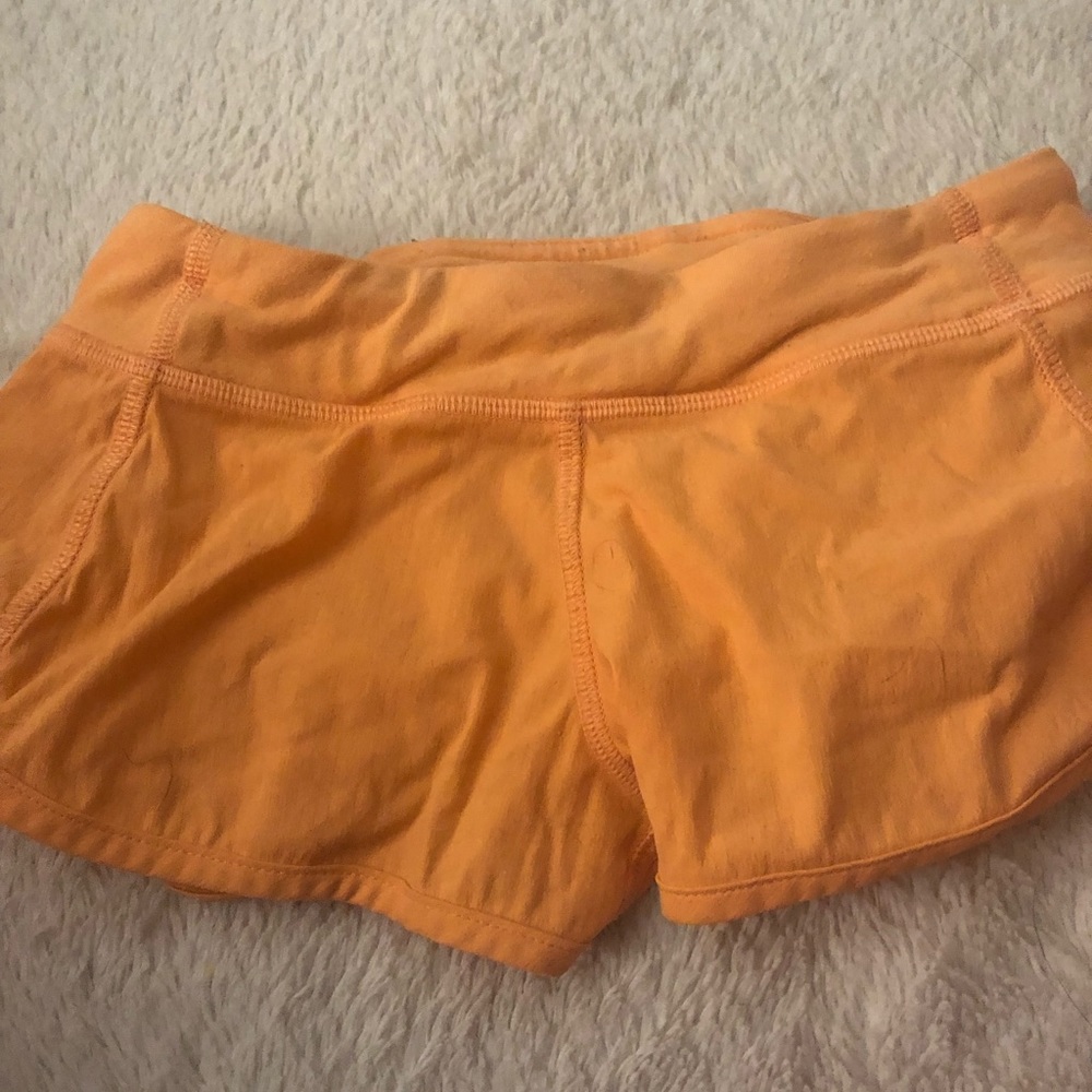 Orange Ivivva athletic shorts girls size 8
